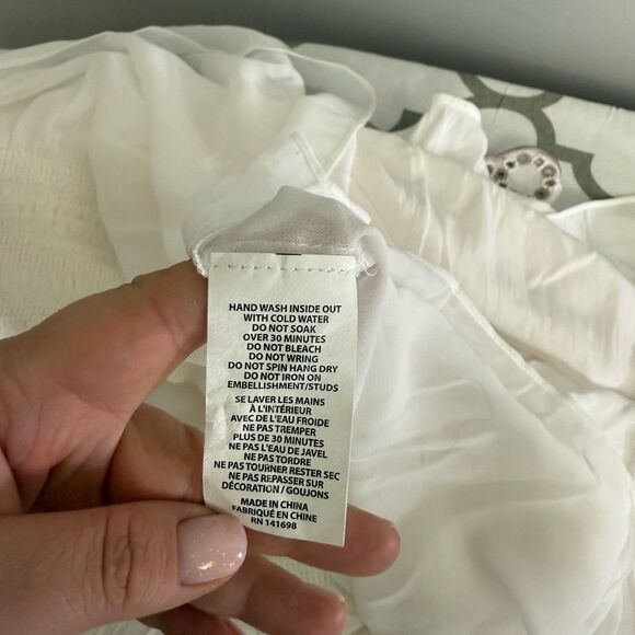 Ramy Brook Cynthia Off The Shoulder Mini Dress NWT Size L - Picture 10 of 11